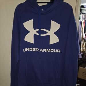 Under Armour Blue Hoodie with Logo